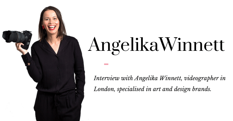 Angelika Winnett art videographer London