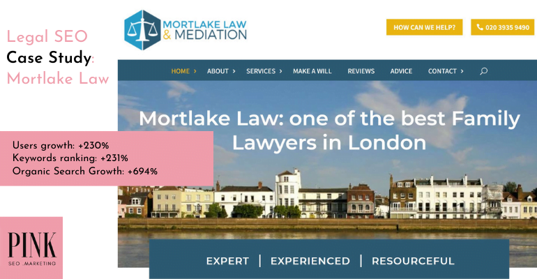Legal SEO Case Study_ Mortlake Law